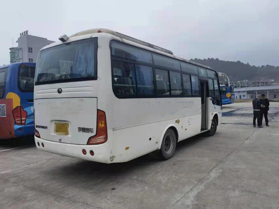 ZK6752D1 ব্যবহৃত মিনি ইউটং সামনের ইঞ্জিন কোচ বাস 30 আসনের ডান হাতের চালক যাত্রীবাহী বাস