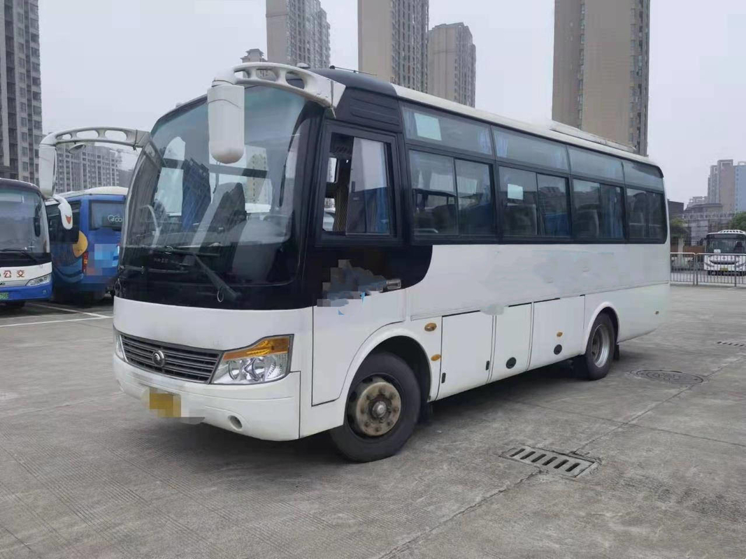ZK6752D1 ব্যবহৃত মিনি ইউটং সামনের ইঞ্জিন কোচ বাস 30 আসনের ডান হাতের চালক যাত্রীবাহী বাস