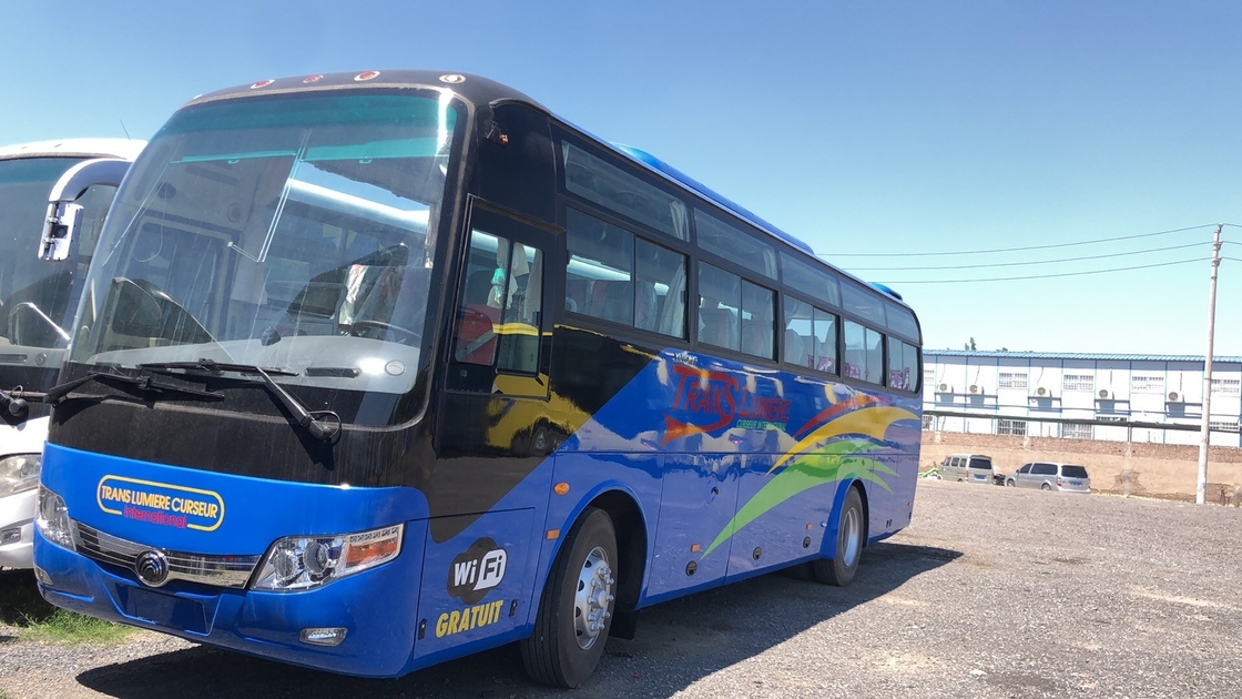 Raer ইঞ্জিন Rhd ব্যবহৃত Yutong বাস ZK6107H কোচ দুই দরজা বিলাসবহুল যান 47 আসন