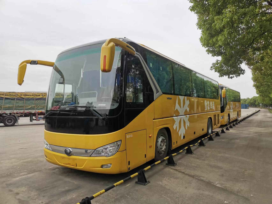 ভিআইপি লাক্সারি সিট ইউটং ZK6119 কোচ বাস 46 সিট Rhd রিয়ার ইঞ্জিন ডাবল দরজা
