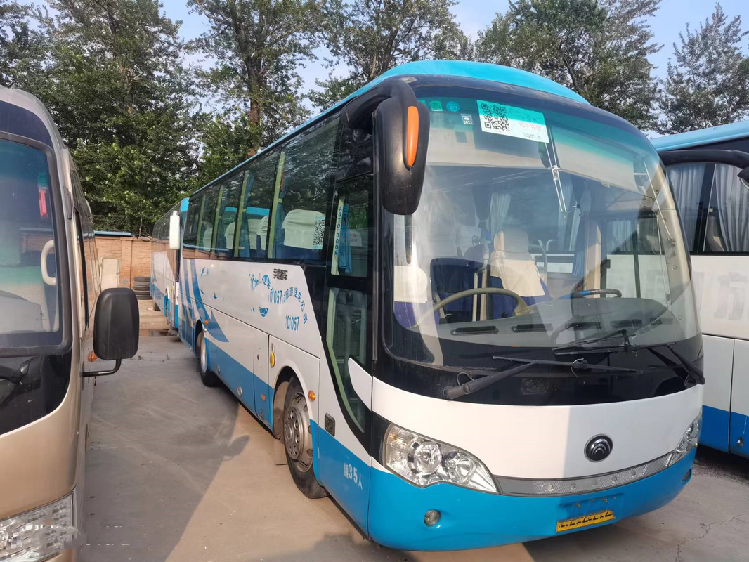 ডিজেল ইউটং বাস Zk6858 35 আসনের মিনি কোচ 2+2 লেআউট বাস ডি ট্রান্সপোর্ট