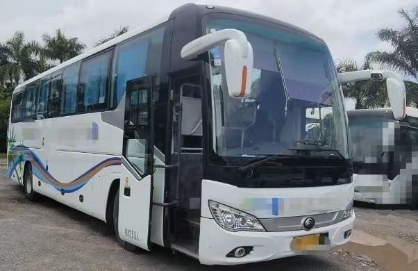 2019 বছর 50 আসন ব্যবহৃত ইউটং বাস Zk6120 কোচ ওয়েইচাই ইঞ্জিন ইউরো V নির্গমন এলএইচডি স্টিয়ারিং