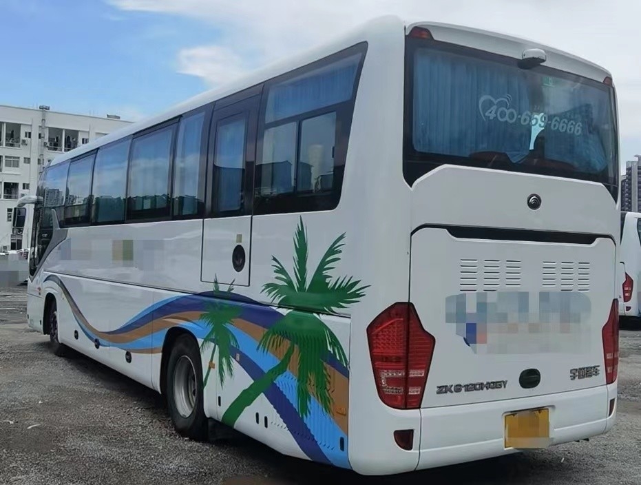 2019 বছর 50 আসন ব্যবহৃত ইউটং বাস Zk6120 কোচ ওয়েইচাই ইঞ্জিন ইউরো V নির্গমন এলএইচডি স্টিয়ারিং