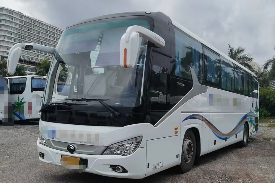 2019 বছর 50 আসন ব্যবহৃত ইউটং বাস Zk6120 কোচ ওয়েইচাই ইঞ্জিন ইউরো V নির্গমন এলএইচডি স্টিয়ারিং