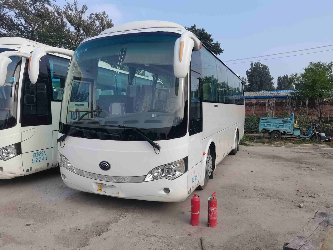 চায়না ইউটং ব্যবহৃত ট্যুর বাস ZK6908 প্যাসেঞ্জার কোচ 39সিট 180kw ইউচাই ইঞ্জিন প্লেট স্প্রিং সাসপেনশন