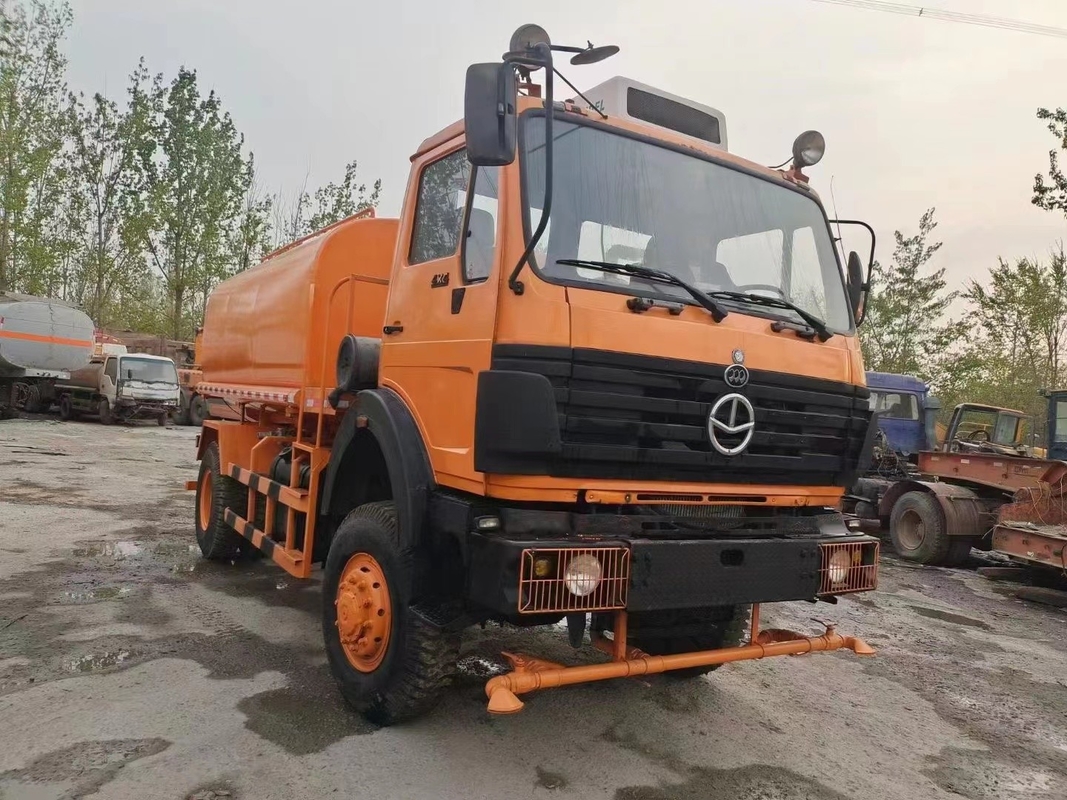 LHD 15 কিউবিক মিটার জলের ট্যাঙ্ক স্প্রিংকলার ট্রাক 290hp ফুল ড্রাইভ 4X4 অফ রোড জল স্প্রিংকলার