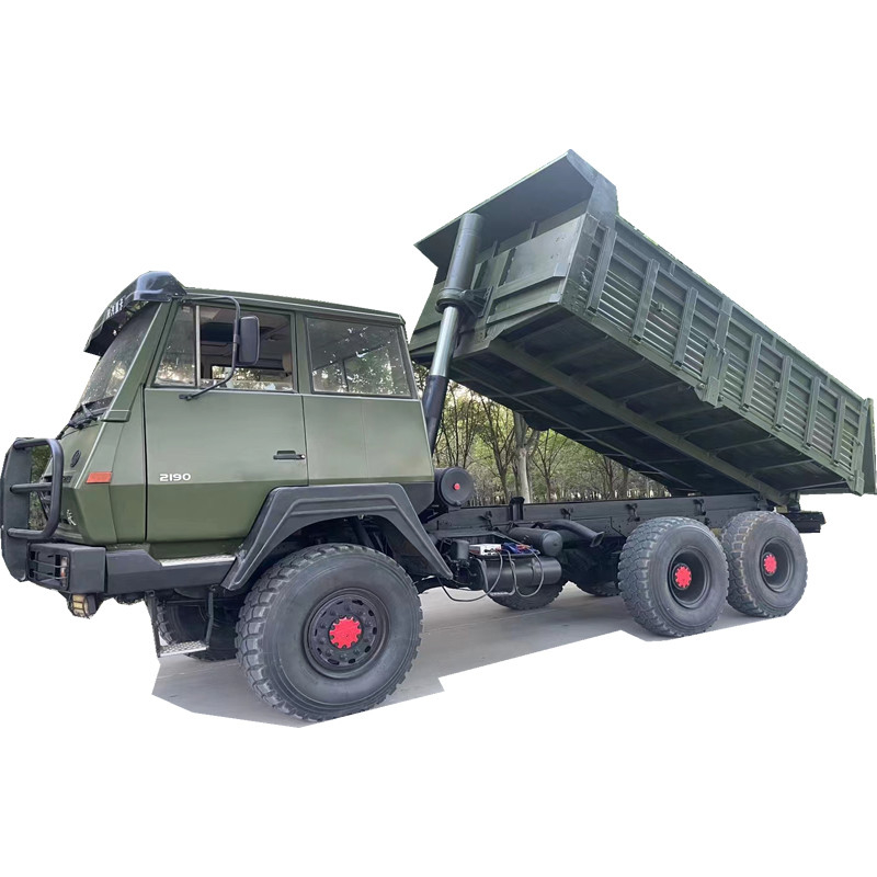 ব্যবহৃত 310hp শক্তিশালী ডিজেল জ্বালানী ফুল ড্রাইভ টিপার 3টি ডিফারেন্সিয়াল লক সহ 6X6 ডাম্প ট্রাক