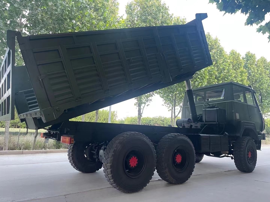 ব্যবহৃত 310hp শক্তিশালী ডিজেল জ্বালানী ফুল ড্রাইভ টিপার 3টি ডিফারেন্সিয়াল লক সহ 6X6 ডাম্প ট্রাক