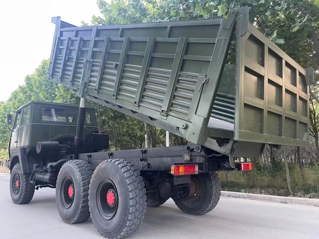 ব্যবহৃত 310hp শক্তিশালী ডিজেল জ্বালানী ফুল ড্রাইভ টিপার 3টি ডিফারেন্সিয়াল লক সহ 6X6 ডাম্প ট্রাক