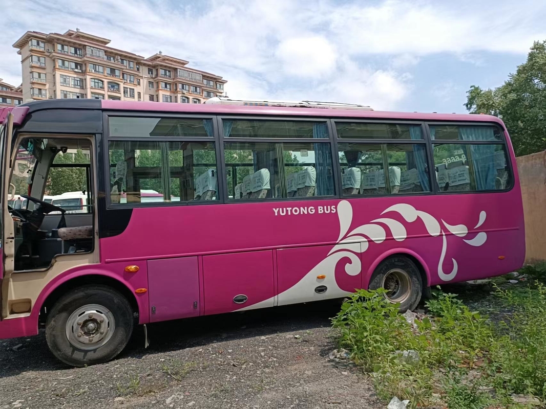 31 সিটার মিনি বাস ইউটং ফ্রন্ট ইঞ্জিন বাস প্যাসেঞ্জার ভ্যান ZK6752D ব্যবহৃত স্কুল বাস