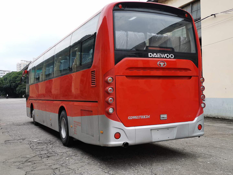 2019 সালের 49 আসনের নতুন DAEWOO বাস GDW6117HKD কোচ বাস এলএইচডি ভাল অবস্থায়
