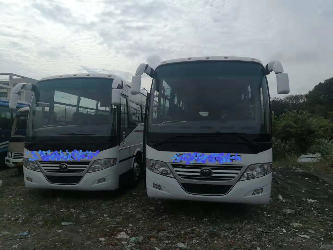 বাম্পার প্লেট স্প্রিং সাসপেনশন Yutong ZK6112D সহ RHD / LHD ব্যবহৃত কোচ বাস 2+3 লেআউট 60 আসন