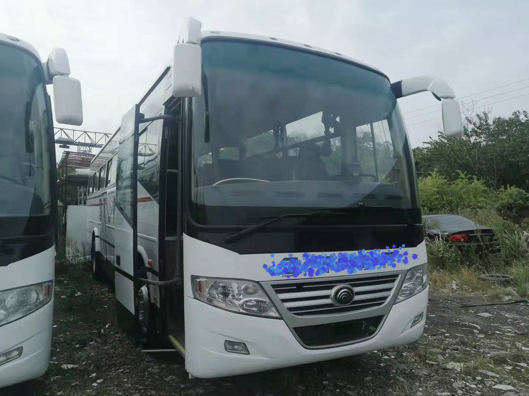 বাম্পার প্লেট স্প্রিং সাসপেনশন Yutong ZK6112D সহ RHD / LHD ব্যবহৃত কোচ বাস 2+3 লেআউট 60 আসন
