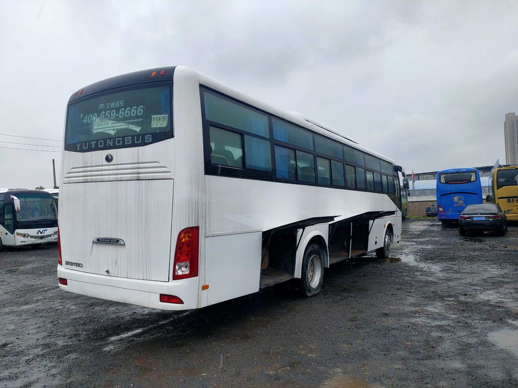 রাইট হ্যান্ড ড্রাইভ ইউটং ব্যবহৃত বাস Zk6112d বিগ ব্যাগেজ কেবিন সিল্ডিং উইন্ডো 2+2 লেআউট 53 আসন
