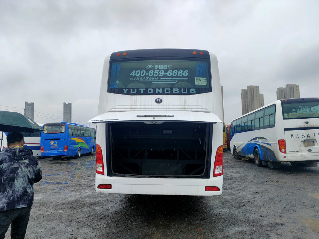 রাইট হ্যান্ড ড্রাইভ ইউটং ব্যবহৃত বাস Zk6112d বিগ ব্যাগেজ কেবিন সিল্ডিং উইন্ডো 2+2 লেআউট 53 আসন