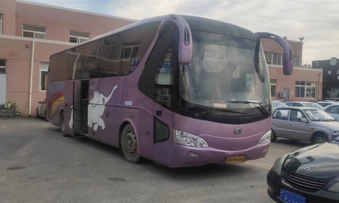 ZK6129 Yutong বাস আরবান পাবলিক ট্রান্সপোর্টেশন বাস 53 আসনের দুটি দরজার কামিন্স ইঞ্জিন কোচ টয়লেট সহ