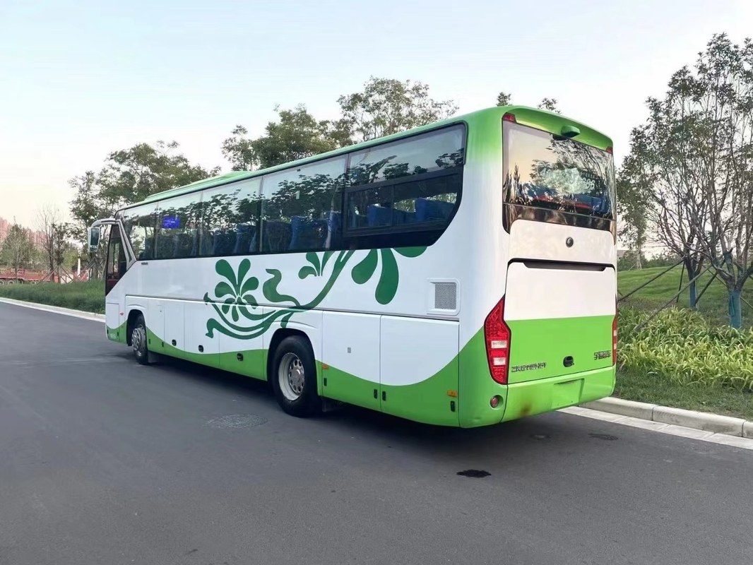 ট্যুর কোচ ইউটং বাস Zk6119 এর জন্য 80% নতুন ড্যাশবোর্ড 50 সিট ডিজেল ইঞ্জিন ব্যবহার করা হয়েছে