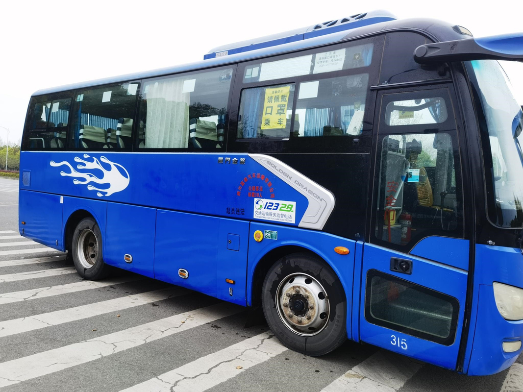 গোল্ডেন ড্রাগন বাস XML6807 প্যাসেঞ্জার বাস 30 সিট কভার ব্যবহৃত বাস পরিবহন আরবেইন