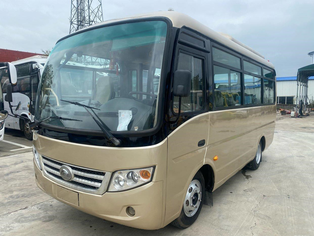 Zk6608d ব্যবহৃত মিনি বাস ইউচাই ইঞ্জিন 85kw Yutong কোচ ইউরো IV বাম হাতের ড্রাইভ