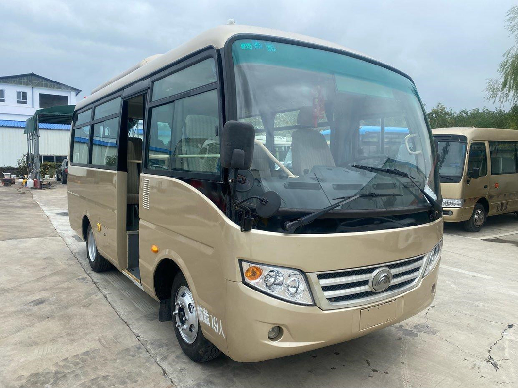 Zk6608d ব্যবহৃত মিনি বাস ইউচাই ইঞ্জিন 85kw Yutong কোচ ইউরো IV বাম হাতের ড্রাইভ
