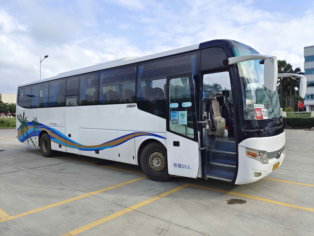 2015 সাল 55 সিটার ইউটং বাস Zk6122 LHD ডিজেল ইঞ্জিন ডাবল ডোর