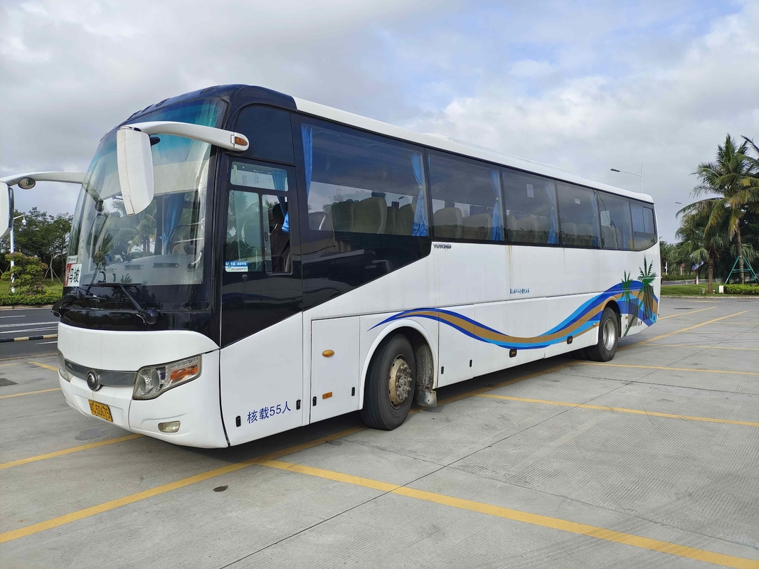 2015 সাল 55 সিটার ইউটং বাস Zk6122 LHD ডিজেল ইঞ্জিন ডাবল ডোর