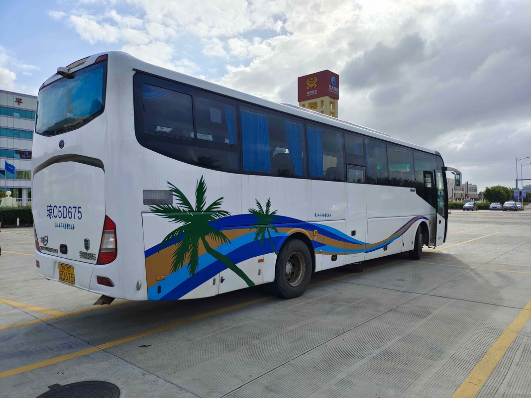 2015 সাল 55 সিটার ইউটং বাস Zk6122 LHD ডিজেল ইঞ্জিন ডাবল ডোর