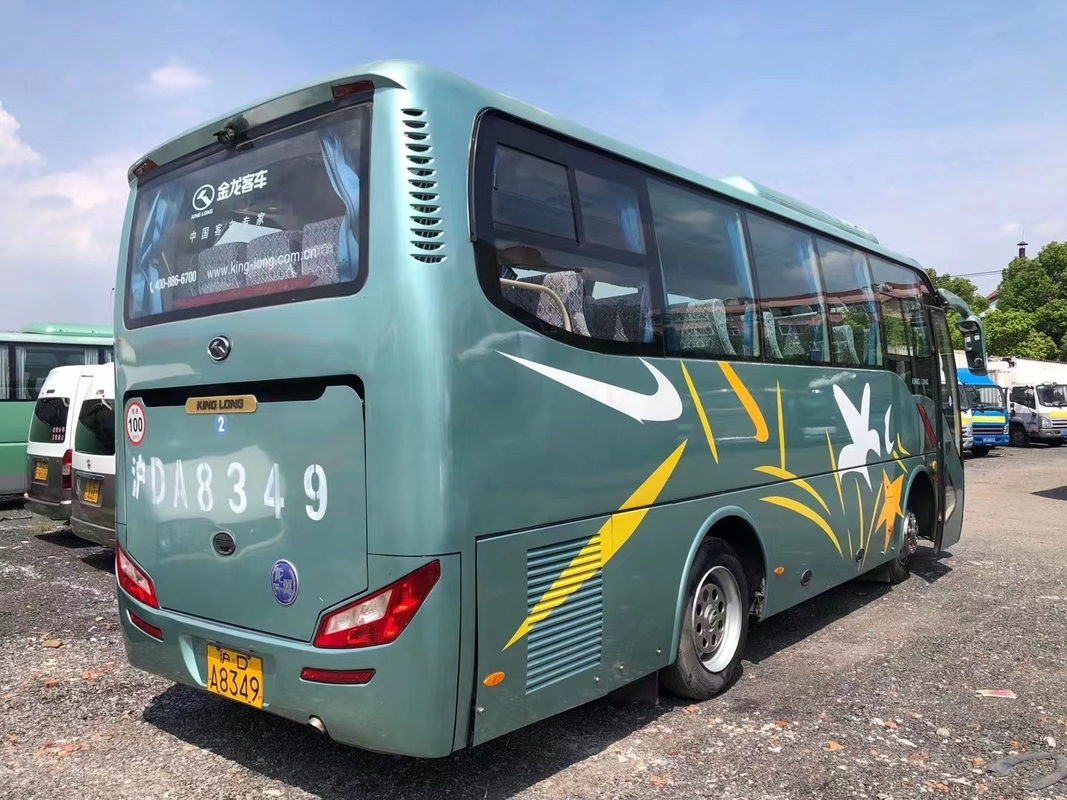 35টি আসন কিংলং XMQ6802 বাস এলএইচডি স্টিয়ারিং ভাল অবস্থায় পরিবহনের জন্য ব্যবহার করা হয়েছে