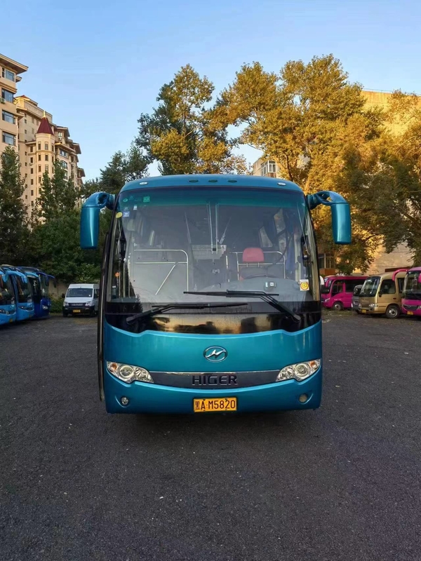 2017 বছর 34 আসন ব্যবহৃত হাইগার KLQ6796 মিনি বাস LHD স্টিয়ারিং ডিজেল ইঞ্জিন কোন দুর্ঘটনা নেই