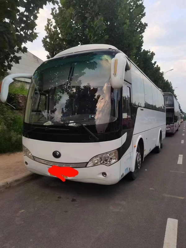 2015 বছর 39 আসন সেকেন্ড হ্যান্ড ইউটং ZK6908 বাস এলএইচডি পরিবহনের জন্য স্টিয়ারিং