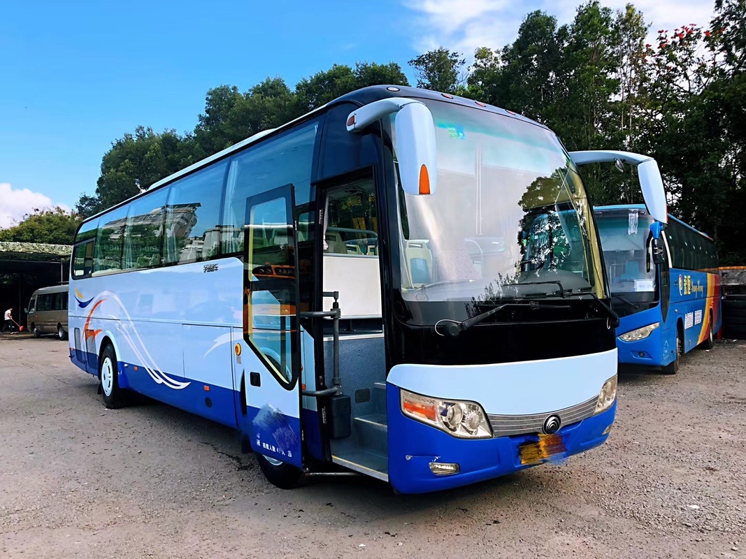 সেকেন্ড হ্যান্ড কমিউটার ব্যবহৃত ইউটং বাস 49 আসনের Rhd Lhd ডিজেল ইঞ্জিন পরিবহন