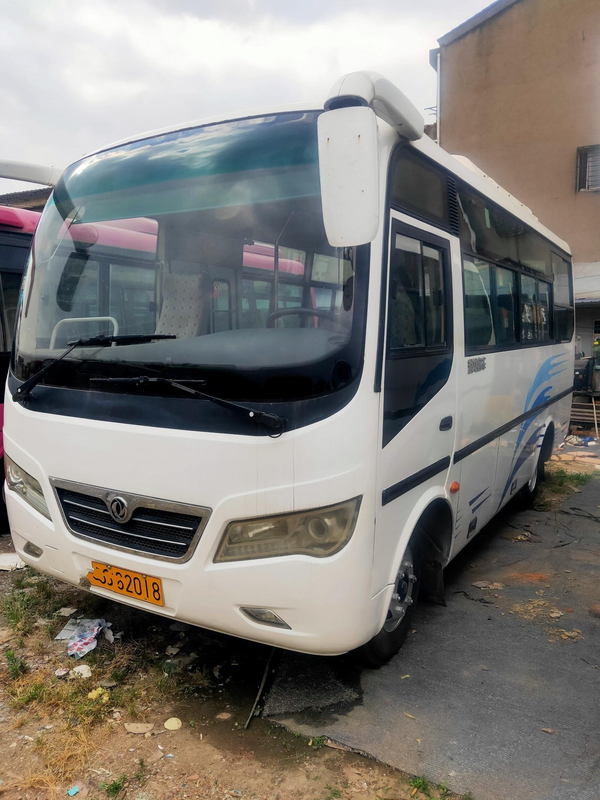 ডংফেং 19 আসন ব্যবহৃত যাত্রীবাহী বাস সেকেন্ড হ্যান্ড ইউরো 3 আরএইচডি এলএইচডি সিটি কোচ