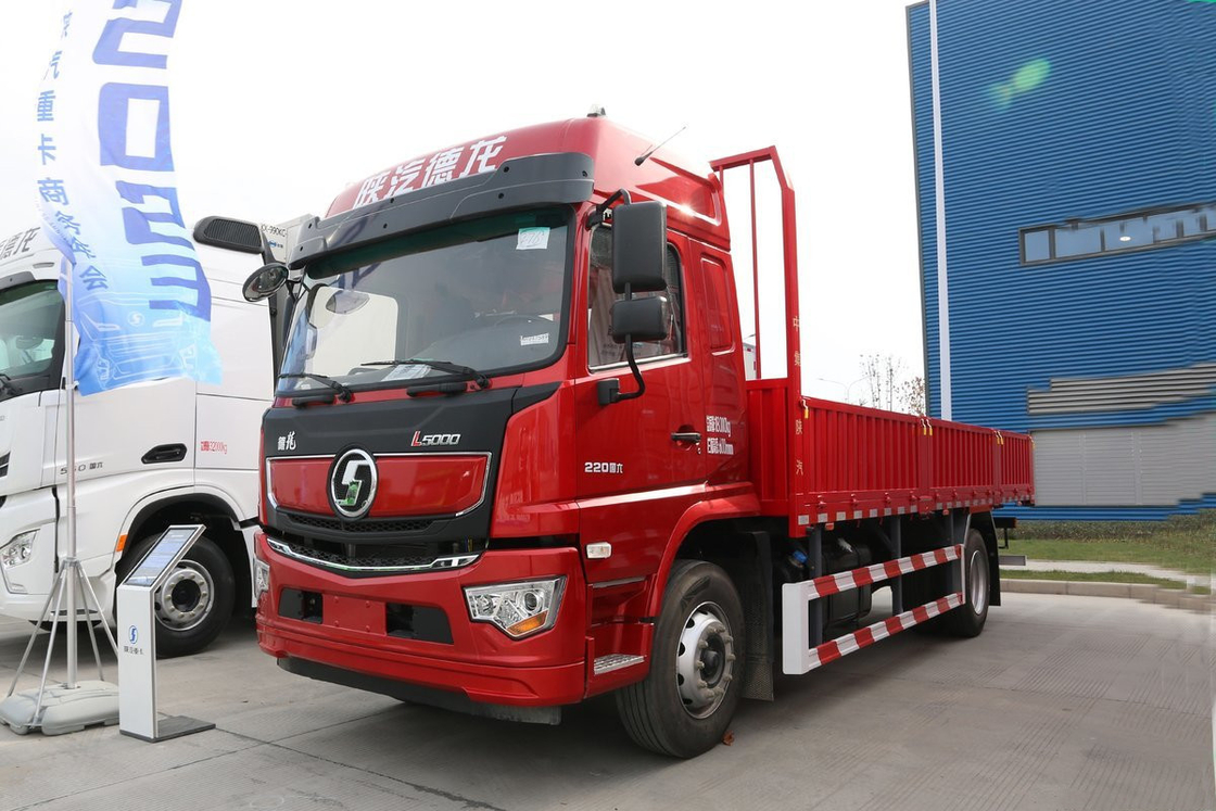 Shacman L5000 ব্যবহৃত ছোট ডাম্প ট্রাক 220hp 20 টন 6 চাকা 4X2 লরি