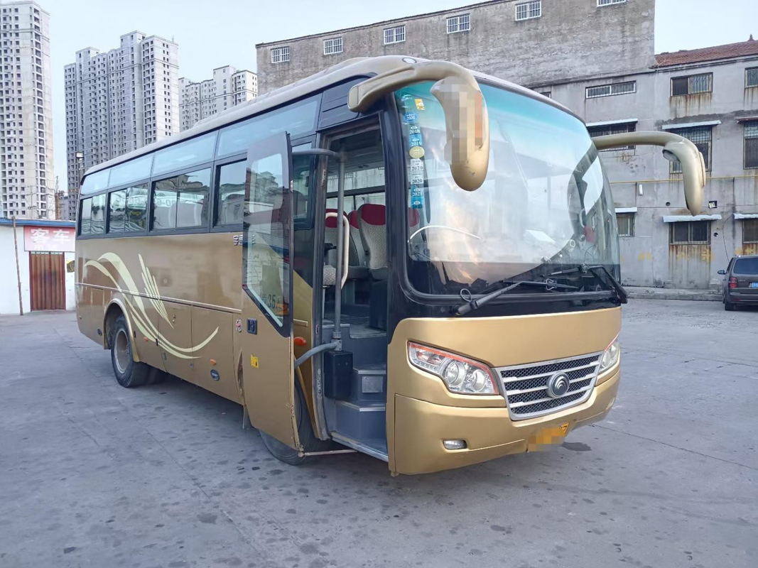 ন্যাশনাল এক্সপ্রেস বাস উচ্চ দক্ষতা ব্যবহৃত ইউটং কোচ বাস 35 আসন 2+2 লেআউট