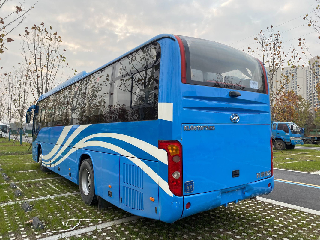 বিলাসবহুল কোচ বাস ব্যবহৃত কিংলং 49 আসনের RHD LHD যাত্রী পরিবহন বাস বিক্রয়ের জন্য