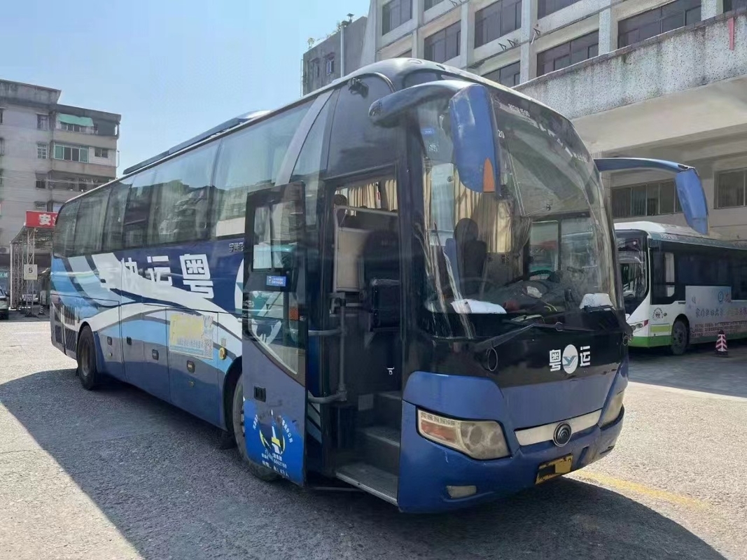 ব্যবহৃত শাটল বাস Yutong ZK6110 ব্যবহৃত চার্চ বাস 49-51 সিটার রিয়ার ইঞ্জিন বাস দুটি দরজা