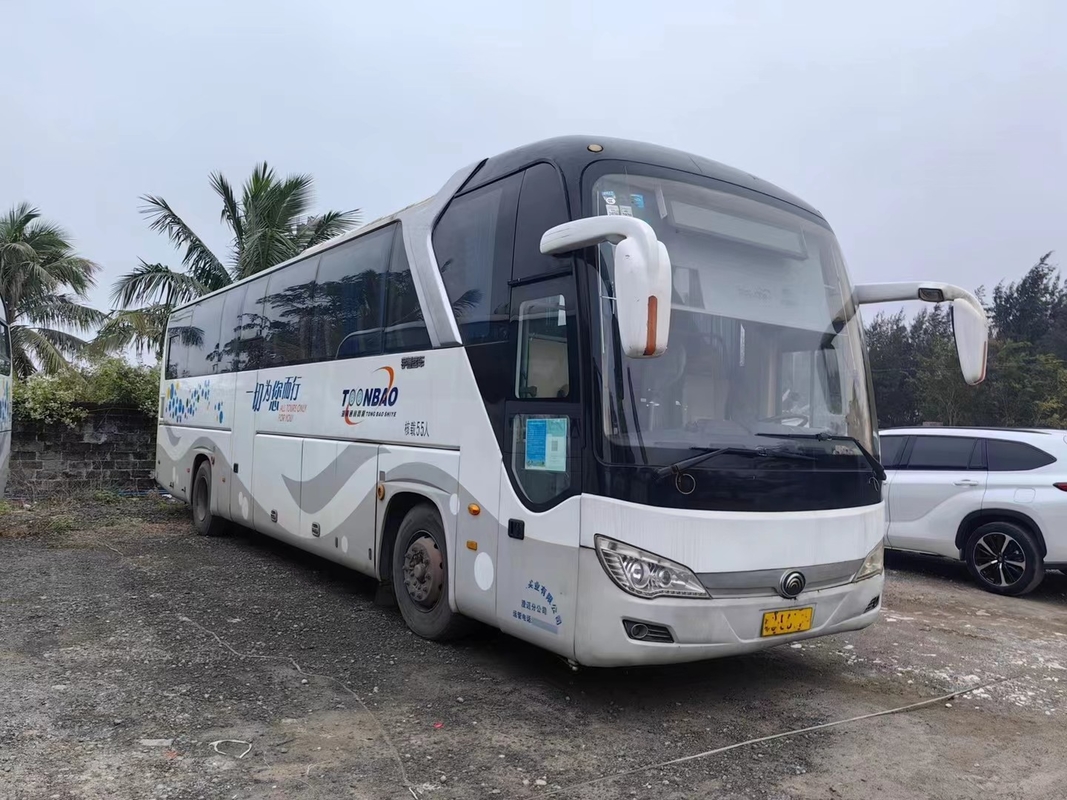 ওল্ড কোচ বাস 55 সিট ইয়াং টং বাস zK6122 Yuchai ইঞ্জিন 243kw 2014-2016 4টি বাস স্টকে আছে