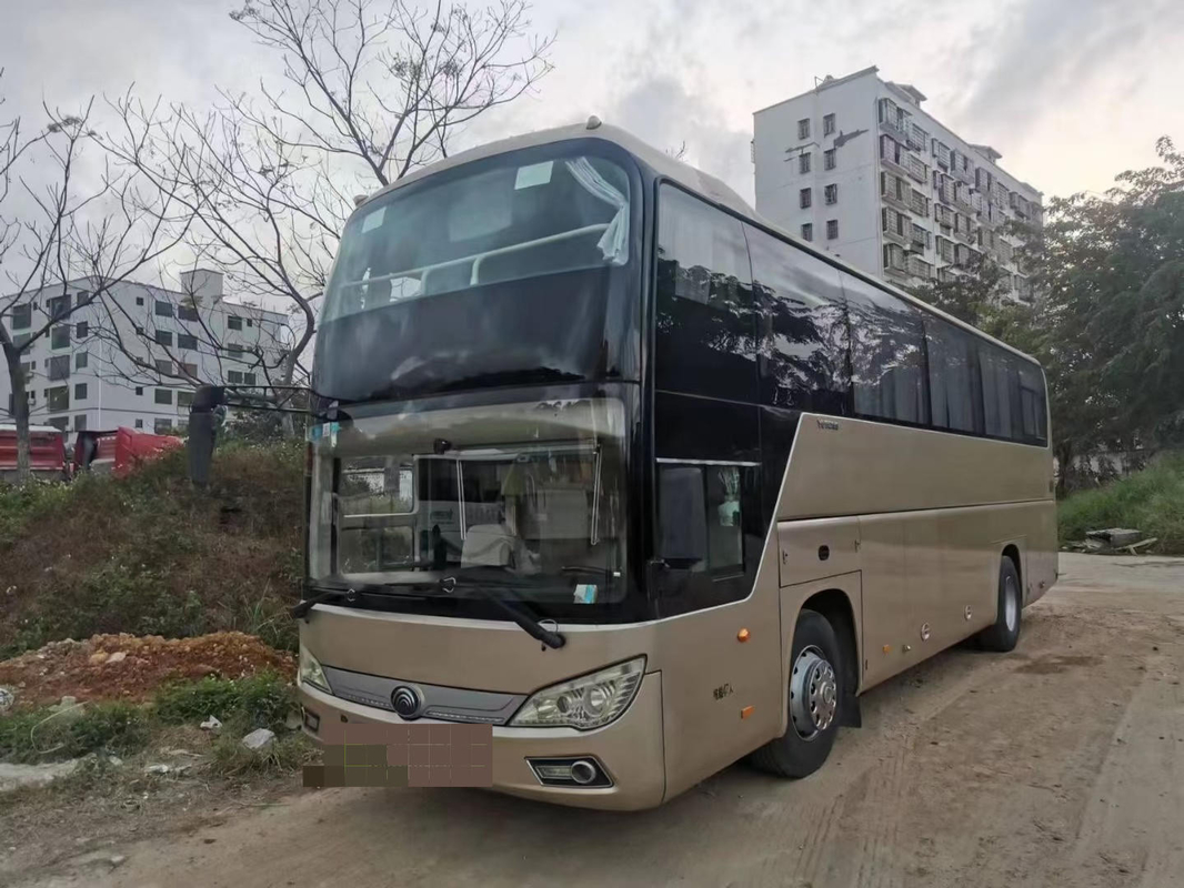 বিলাসবহুল কোচ বাস ইউটং 47 আসনের যাত্রী পরিবহন বাস বিক্রয়ের জন্য ব্যবহৃত দ্বিতীয় হাত বাস