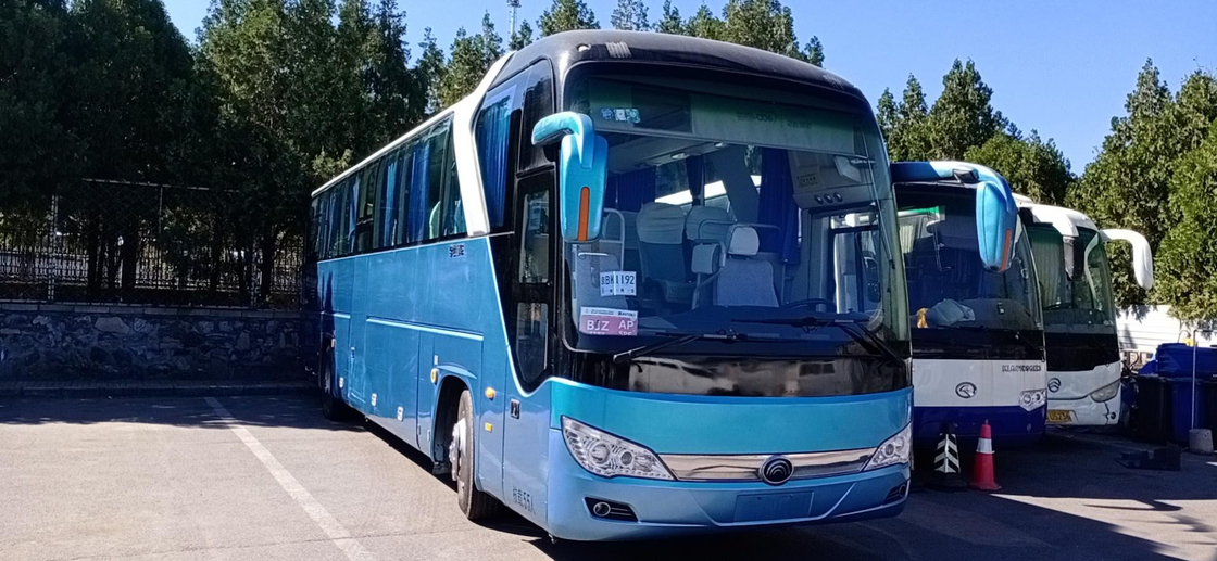 বিলাসবহুল কোচ বাস Rhd Lhd 55 আসনের সেকেন্ড হ্যান্ড ইউটং বাস ব্যবহৃত অভ্যন্তরীণ সিটি বাস বিক্রয়ের জন্য