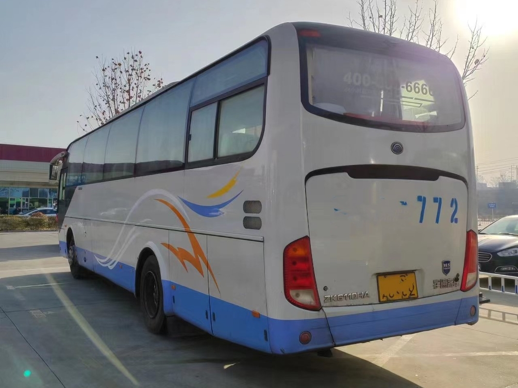 ব্যবহৃত ডিজেল বাস রাইট স্টীং বাস Yutong Zk6110 2+3লেআউট 62সিট রিয়ার ইউচাই ইঞ্জিন বাস