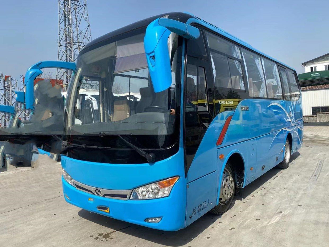 47 সিটার সেকেন্ড হ্যান্ড বাস কিংলং লাক্সারি কোচ বাস ইউরো 3 আরএইচডি এলএইচডি সিটি