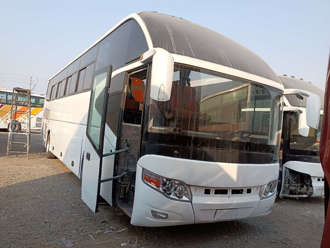 ব্যবহৃত বাস এবং কোচ Yutong Zk6127 55 আসন LHD/RHD লিফ স্প্রিং সাসপেনশন দুটি দরজা