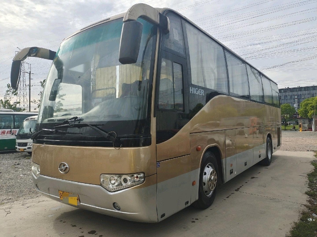 ব্যবহৃত কোচ বাস হাইগার 47 আসনের ট্যুর কোচ বাস বাম হাতে ড্রাইভ ডিজেল বাস