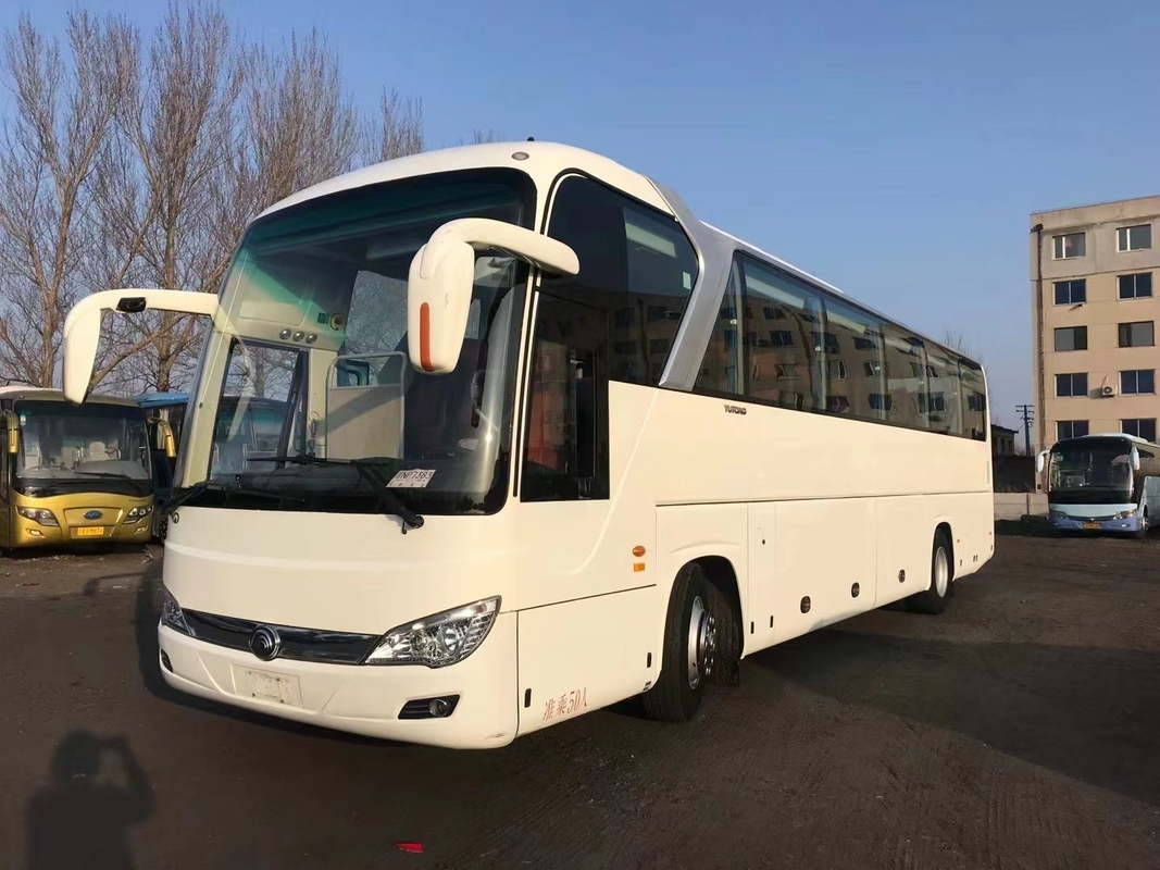 পর্যটকদের ব্যবহৃত ইউটং বাস ZK6122 লং ট্রিপ ইউটং কোচ বাস বিক্রয়ের জন্য ইউচাই ইঞ্জিন