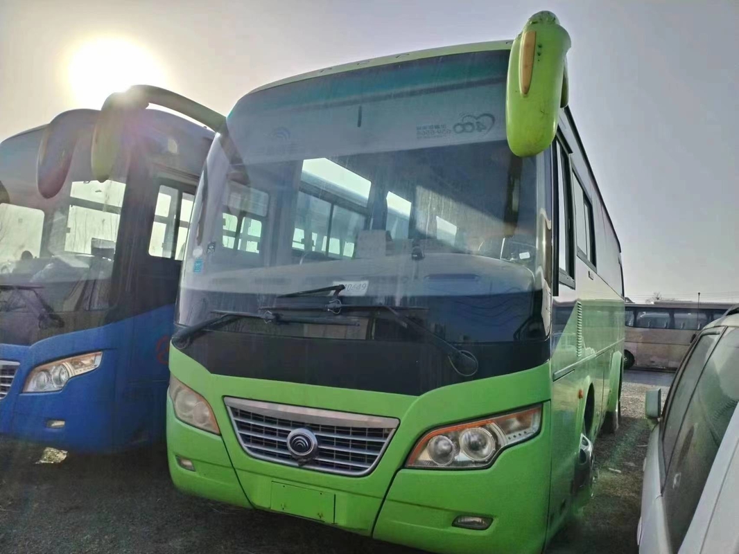 37 আসনের কোচ ZK6932d ব্যবহৃত ইউটং বাসের সামনের ইঞ্জিন RHD LHD স্টিয়ারিং ট্যুরিস্ট বাস