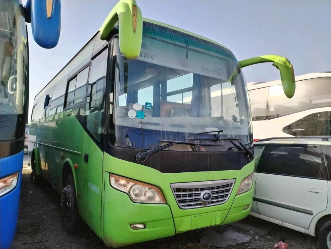 37 আসনের কোচ ZK6932d ব্যবহৃত ইউটং বাসের সামনের ইঞ্জিন RHD LHD স্টিয়ারিং ট্যুরিস্ট বাস