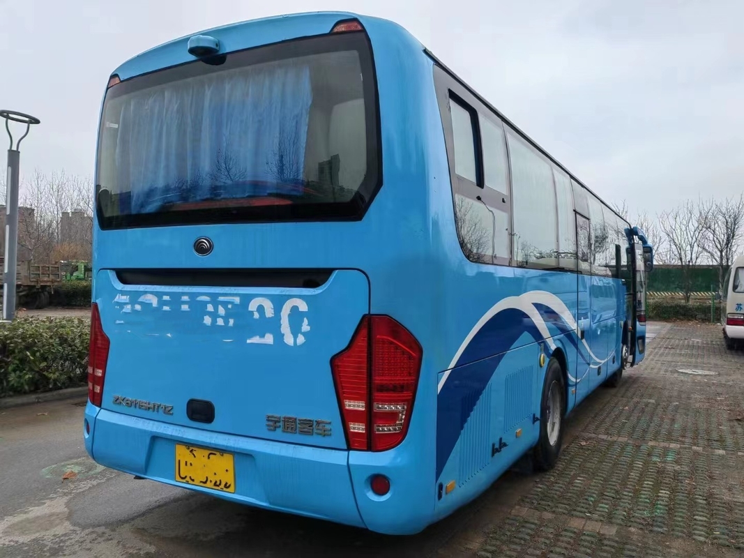ব্যবহৃত কোচ বাস ডাবল গ্লাস Yutong Zk6115 60 আসনের Yuchai ইঞ্জিন দুটি দরজা শীতাতপ নিয়ন্ত্রিত