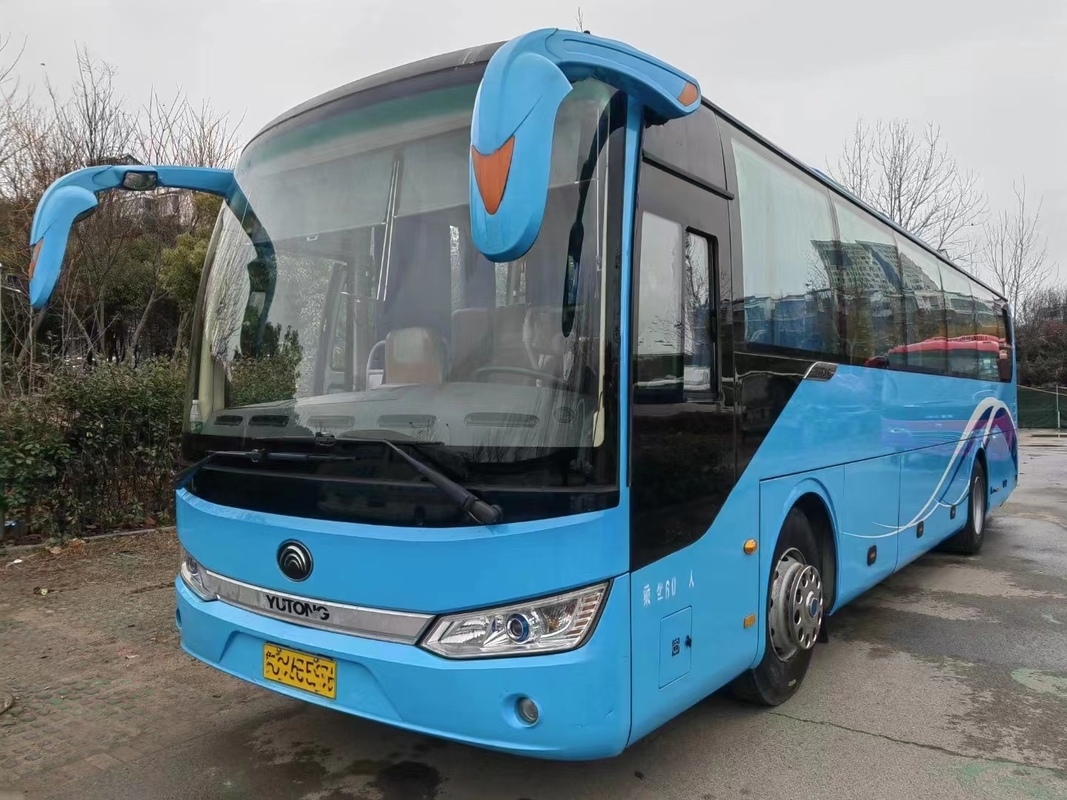 ব্যবহৃত কোচ বাস ডাবল গ্লাস Yutong Zk6115 60 আসনের Yuchai ইঞ্জিন দুটি দরজা শীতাতপ নিয়ন্ত্রিত