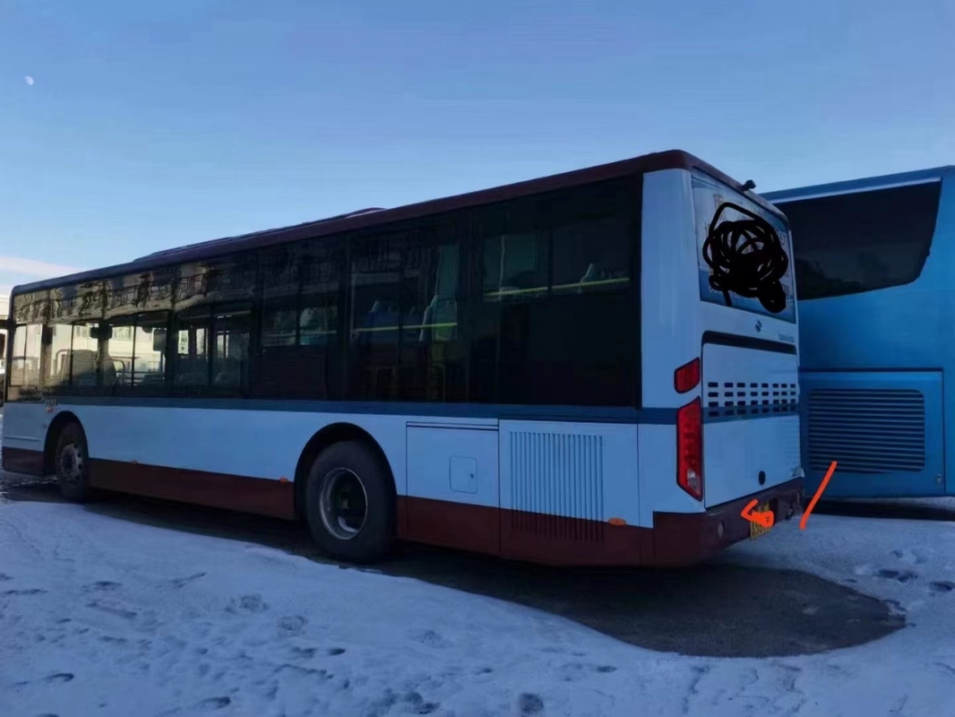ব্যবহৃত সিটি বাস Kinglong XMQ6106 2016 আন্তঃনগর বাসের মূল্য 60 আসন আফ্রিকা বিক্রয়ের জন্য