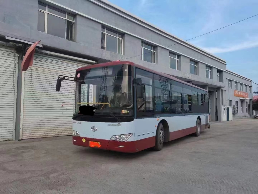 ব্যবহৃত সিটি বাস Kinglong XMQ6106 2016 আন্তঃনগর বাসের মূল্য 60 আসন আফ্রিকা বিক্রয়ের জন্য
